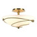 Leaf Two Light Semi-Flush Mount in Modern Brass (39|126712-SKT-86-GG0048)