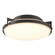 Metra Two Light Flush Mount in Oil Rubbed Bronze (39|126745-SKT-14-GG0097)