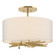 Brindille Three Light Semi Flush Mount in Modern Brass (39|127660-SKT-86-SE1505)