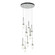 Link Link 9-Light Blown Glass Pendant in Vintage Platinum (39|131100-SKT-STND-82-YJ0434)