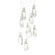 Luma Luma 9-Light Large Crystal Pendant in Sterling (39|131101-SKT-LONG-85-CR)