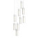 Exos Glass Exos Glass 9-Light Pendant in Vintage Platinum (39|131104-SKT-LONG-82-GG0065)