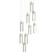 Exos Glass Exos Glass 9-Light Pendant in Sterling (39|131104-SKT-LONG-85-ZM0065)