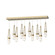 Link Link 10-Light Blown Glass Pendant in Modern Brass (39|131200-SKT-STND-86-YJ0434)