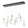 Luma Luma 10-Light Large Crystal Pendant in Bronze (39|131201-SKT-STND-05-CR)