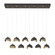 Brooklyn Brooklyn 10-Light Double Shade Pendant in Oil Rubbed Bronze (39|131205-SKT-STND-14-84-GG0711)