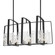 Arc Eight Light Linear Pendant in Black (39|131311-SKT-MULT-10-YR0699)