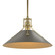 Henry Henry Medium Steel Shade Pendant in Modern Brass (39|134550-SKT-MULT-86-07)
