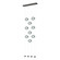 Abacus Abacus 9-Light Ceiling-to-Floor LED Pendant in Oil Rubbed Bronze (39|139057-LED-STND-14-YL0668)