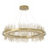 Gossamer Gossamer Circular LED Pendant in Modern Brass (39|139656-LED-STND-86-84)