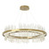 Gossamer Gossamer Circular LED Pendant in Modern Brass (39|139656-LED-STND-86-85)