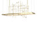 Four Seasons LED Pendant in Modern Brass (39|139752-LED-SHRT-86-YG0500)