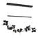 Belladonna LED Pendant in Black (39|139813-LED-STND-10-14-CR)