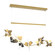Belladonna Belladonna LED Pendant in Modern Brass (39|139813-LED-STND-86-07-CR)