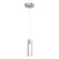 Exos Glass One Light Mini Pendant in Vintage Platinum (39|161180-SKT-STND-82-ZM0065)