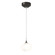 Ume One Light Mini Pendant in Oil Rubbed Bronze (39|161182-SKT-STND-14-FD0710)