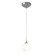 Ume One Light Mini Pendant in Vintage Platinum (39|161182-SKT-STND-82-FD0710)