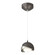 Brooklyn One Light Mini Pendant in Oil Rubbed Bronze (39|161183-SKT-STND-14-85-GG0711)