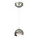 Brooklyn One Light Mini Pendant in Sterling (39|161183-SKT-STND-85-05-GG0711)