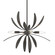 Dahlia Dahlia Mini Pendant in Dark Smoke (39|184350-SKT-MULT-07)