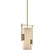 Fullered Impressions One Light Mini Pendant in Modern Brass (39|185400-SKT-MULT-86-GG0075)