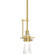 Erlenmeyer One Light Mini Pendant in Modern Brass (39|187100-SKT-MULT-86-ZM0343)