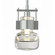 Cuff One Light Mini Pendant in Vintage Platinum (39|187330-SKT-MULT-82-ZM0448)