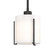 Exos Glass One Light Mini Pendant in Black (39|187650-SKT-MULT-10-GG0140)