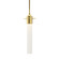 Airis One Light Mini Pendant in Modern Brass (39|187910-SKT-MULT-86-II0254)