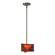 Exos Glass Exos Delta Mini Pendant in Bronze (39|188100-SKT-MULT-05-ZB0156)