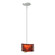 Exos Glass One Light Mini Pendant in Vintage Platinum (39|188100-SKT-MULT-82-ZB0156)