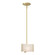 Exos Glass Exos Delta Mini Pendant in Modern Brass (39|188100-SKT-MULT-86-BB0156)