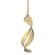 Folio One Light Mini Pendant in Modern Brass (39|188750-SKT-MULT-86)