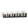 Arc Five Light Bath Sconce in Black (39|201313-SKT-10-YR0719)