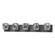 Gatsby Gatsby 5-Light Bath Sconce in Oil Rubbed Bronze (39|201323-SKT-14-CR)