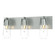 Eos Three Light Bath Sconce in Vintage Platinum (39|201332-SKT-82-ZM0718)
