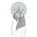 Lapas Lapas 1-Light Bath Sconce in Vintage Platinum (39|201350-SKT-82-LL0330)