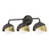 Brooklyn Brooklyn 3-Light Double Shade Bath Sconce in Oil Rubbed Bronze (39|201375-SKT-14-86-GG0711)