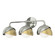 Brooklyn Brooklyn 3-Light Double Shade Bath Sconce in Sterling (39|201375-SKT-85-86-GG0711)