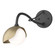 Brooklyn One Light Wall Sconce in Black (39|201376-SKT-10-84-GG0711)