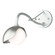 Brooklyn Brooklyn 1-Light Single Shade Long-Arm Sconce in Vintage Platinum (39|201376-SKT-82-85-GG0711)