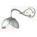 Brooklyn One Light Wall Sconce in Sterling (39|201377-SKT-85-82-GG0711)