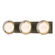 Brooklyn Brooklyn 3-Light Straight Double Shade Bath Sconce in Soft Gold (39|201378-SKT-84-82-GG0711)