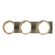 Brooklyn Three Light Bath Sconce in Sterling (39|201378-SKT-85-84-GG0711)