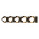 Brooklyn Brooklyn 5-Light Straight Double Shade Bath Sconce in Soft Gold (39|201379-SKT-84-14-GG0711)