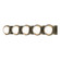 Brooklyn Brooklyn 5-Light Straight Double Shade Bath Sconce in Soft Gold (39|201379-SKT-84-85-GG0711)