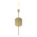 Lisse One Light Wall Sconce in Modern Brass (39|203050-SKT-86)