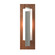 Vertical Bar Forged Vertical Bar Sconce - Cherry or Copper Backplate in Sterling (39|217186-SKT-85-CH-GG0065)