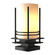 Banded Banded Outdoor Pier Mount in Coastal Oil Rubbed Bronze (39|335796-SKT-14-GG0026)