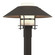 Henry One Light Outdoor Post Mount in Coastal Oil Rubbed Bronze (39|344227-SKT-14-77-GG0026)